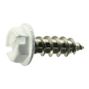 MIDWEST FASTENER Sheet Metal Screw, #8 x 1/2 in, Painted 18-8 Stainless Steel Hex Head Combination Drive, 20 PK 71041
